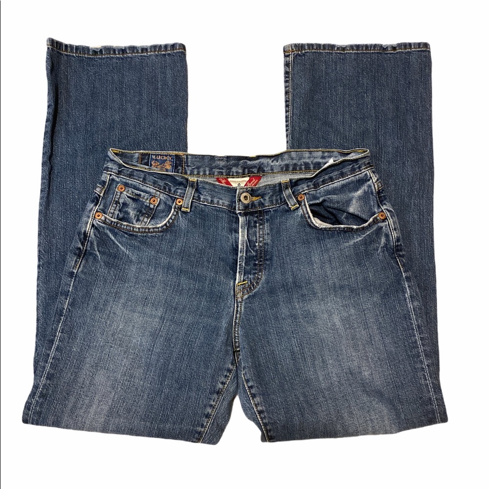 Lucky Brand Short Inseam Jeans Medium Wash Jeans